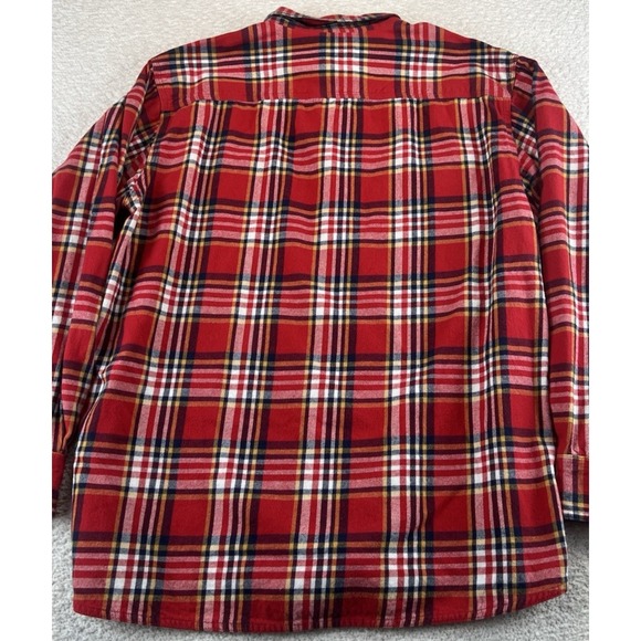 Red Head Brand Co. Men's XL Multicolor Flannel Shirt Long Sleeve Button Up - Picture 8 of 9